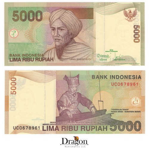 Indonesia 5000 rupie - , |